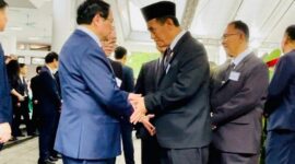 Menteri Pertanian Andi Amran Sulaiman tiba ke Hanoi Vietnam. (Dok. Pertanian.go.id)