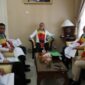 Menteri Koordinator Bidang Pangan, Zulkifli Hasan usai Rapat Koordinasi tingkat Kemenko Bidang Pangan di Aula Tengku Rizal Nurdin, Medan, Sumatera Utara, Selasa (21/1/2025). (Dok. Kementan)