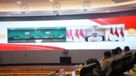 Rapat koordinasi persiapan tanam jagung serentak Kementerian Pertanian dan Polri, Senin, 13 Januari 2025. (Dok. Kementan)