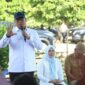 Wakil Menteri Pertanian Sudaryono, usai meninjau panen raya di Kabupaten Ogan Ilir, Sumatera Selatan, Senin (13/1/2025). (Dok. Kementerian Pertanian)