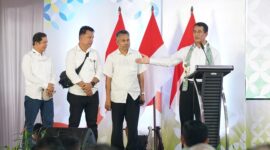 Menteri Pertanian Andi Amran Sulaiman Dalam kunjungannya ke Kediri. (Dok. Kementan)