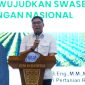 Wamentan Sudaryono membuka Inagritech 2025 dengan seruan revolusi pertanian nasional dan tekad hentikan impor beras. (Dok. Kementan)