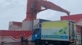 PT Perikanan Indonesia, menggenjot ekspor komoditas Gurita ke negara tujuan ekspor baru yakni Vietnam, ekspor perdana PT Perikanan Indonesia ke Negeri Naga Biru. (Dok. Tim Komunikasi PT PPI)