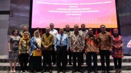 Foto : Acara penyerahan Sertifikat Lisensi BNSP kepada LSP IKEPAMI di Jakarta. Acara ini dihadiri oleh berbagai pemangku kepentingan industri pasar modal, termasuk perwakilan dari OJK, PT Bursa Efek Indonesia, dan asosiasi terkait, Jakarta (3/7/24). (Doc.Ist)