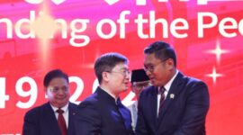 Wakil Menteri Pertanian (Wamentan) Sudaryono saat menghadiri undangan dalam acara National Day Reception of the Chinese Embassy in Indonesia di Jakarta, Kamis 19 September 2024 malam. (Dok. Kementan)