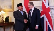 Presiden RI Prabowo Subianto bertemu Perdana Menteri (PM) Inggris Keir Starmer di 10 Downing Street, London, Kamis (21/11/2024). (Dok. Tim Media Prabowo)