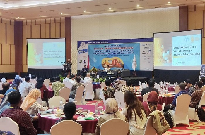 Seminar Nasional Outlook Bisnis Peternakan diselenggarakan ASOHI. (Dok. Infovet)