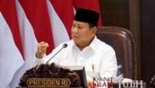 Presiden Prabowo Subianto dalam Sidang Kabinet Paripurna di Kantor Presiden Kompleks Istana Negara, Jakarta, Senin (2/12/2024).(Dok. Tim Komunikasi Prabowo Subianto)