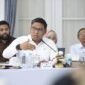 Wakil Menteri Pertanian (Wamentan), Sudaryono saat mengikuti Rapat Koordinasi Dalam Rangka Swasembada Pangan Nasional di Gedung Pakuan. (Dok. Kementerian Pertanian)