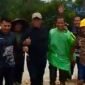 Menteri Pertanian (Mentan) Andi Amran Sulaiman melakukan perjalanan darat meninjau lokasi pertanian terdampak longsor dan banjir di Sulawesi. (Dok. pertanian.go.id)