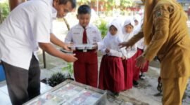 SDN 1 Donohudan, Boyolali, Jawa Tengah saat melaksanakan Program Makan Bergizi Gratis Senin (6/1/2025). (Dok. Tim Media Prabowo)