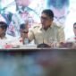 Wakil Menteri Pertanian Sudaryono saat Rapat Koordinasi Terbatas (Rakortas) Bidang Pangan di Semarang, Jawa Tengah, Selasa (31/12/2024). (Dok. Kementerian Pertanian)