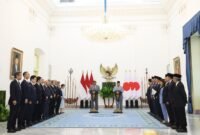 Konferensi pers Presiden RI, Prabowo Subianto usai pertemuan dengan PM Jepang Shigeru Ishiba, di Istana Bogor. (Dok. Tim Media Prabowo)