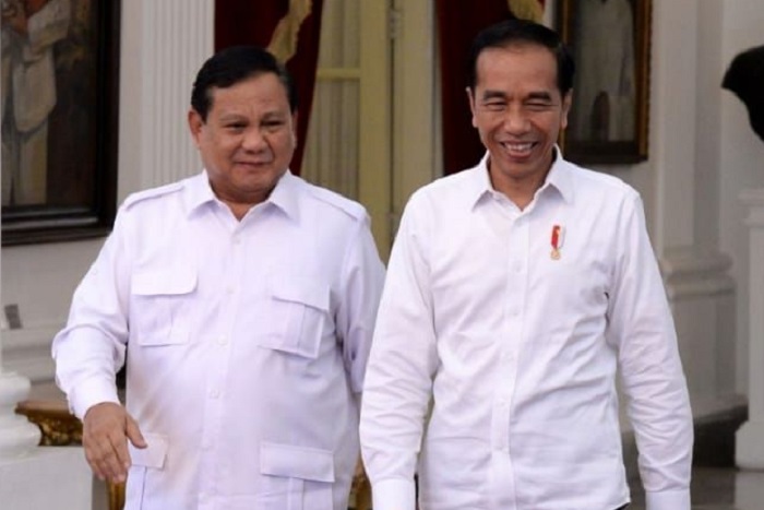 Presiden Prabowo Subianto dan mantan Presiden Jokowi. (Dok. Presidenri.go.id)

