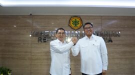 Sudaryono ditetapkan sebagai Ketua Umum HKTI dalam Munas X di Kementan, 25 Juni 2025, akhiri konflik internal organisasi tani selama lebih dari satu dekade. (Dok. Kementerian Pertanian).
