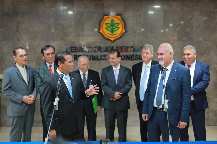 Pertemuan bilateral Indonesia-Palestina hasilkan kerja sama pertanian strategis. (Dok. Kementan)