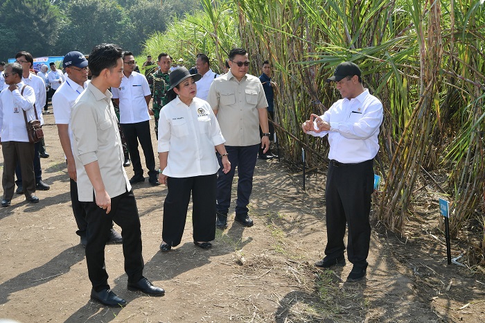 Wakil Presiden Gibran Rakabuming Raka menyampaikan mandat Presiden untuk membereskan persoalan klasik pertanian seperti pupuk, harga, hingga praktik mafia pangan. (Dok. Biro Komunikasi dan Layanan Informasi, Kementerian Pertanian)
