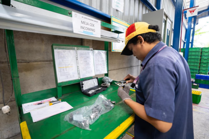 Ekspansi produksi tray untuk program makan gratis, menjadi lini bisnis unggulan PART tahun 2025. (Dok. ciptaperdanalancar.com)