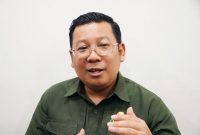 Kepala Bapanas Arief Prasetyo Adi menjelaskan program SPHP Jagung usai rapat dengan Menko Pangan. (Dok. Bapanas)