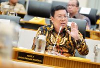 Kepala Bapanas Arief Prasetyo Adi menyampaikan SPHP jagung pakan senilai Rp 78,6 miliar untuk peternak layer. (Dok. Bapanas)