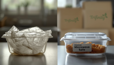 Jangan asal pilih wadah! 🚫 Pastikan kemasan makananmu sudah Food Grade dan BPA Free seperti Trifinity. Aman dipanaskan di microwave dan bebas zat kimia berbahaya.